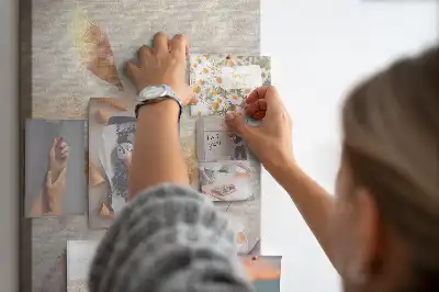 Tableau de liège décoratif Aquarelle de plantes