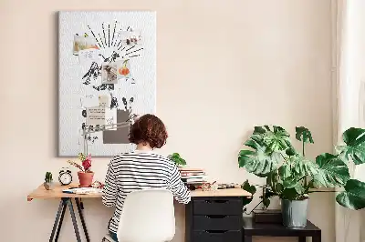 Tableau affichage liège Thème Stay Wild Mountain