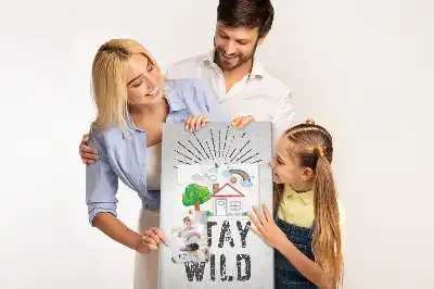Tableau affichage liège Thème Stay Wild Mountain