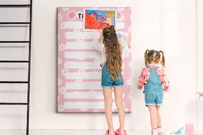 Image tableau en liège Liste de choses à faire