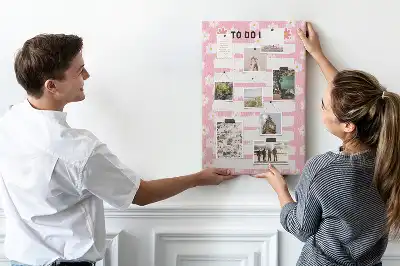 Image tableau en liège Liste de choses à faire