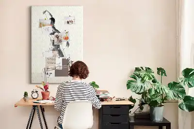 Image tableau en liège Ballerine