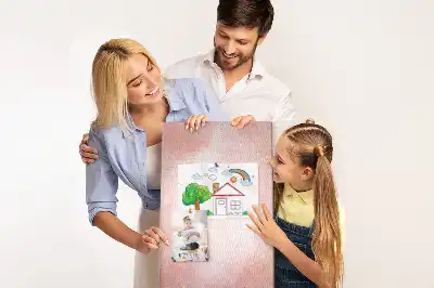 Tableau de liège décoratif Marbre rose