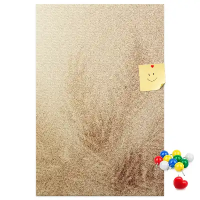 Tableau de liège décoratif Vacances exotiques sous un palmier