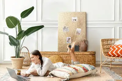Tableau de liège décoratif Vacances exotiques sous un palmier