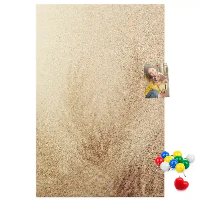 Tableau de liège décoratif Vacances exotiques sous un palmier