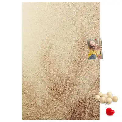 Tableau de liège décoratif Vacances exotiques sous un palmier