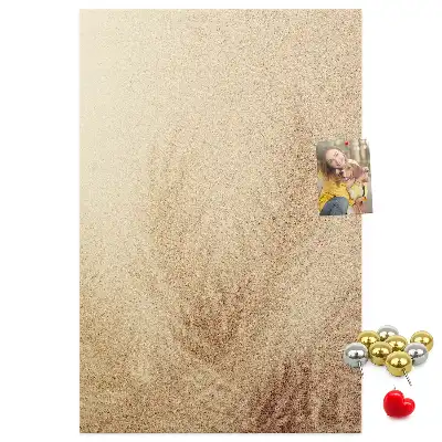 Tableau de liège décoratif Vacances exotiques sous un palmier