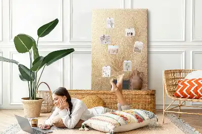 Tableau de liège décoratif Vacances exotiques sous un palmier