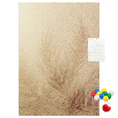 Tableau de liège décoratif Vacances exotiques sous un palmier