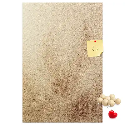 Tableau de liège décoratif Vacances exotiques sous un palmier
