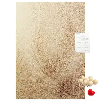 Tableau de liège décoratif Vacances exotiques sous un palmier