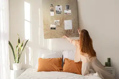 Tableau de liège décoratif Vacances exotiques sous un palmier