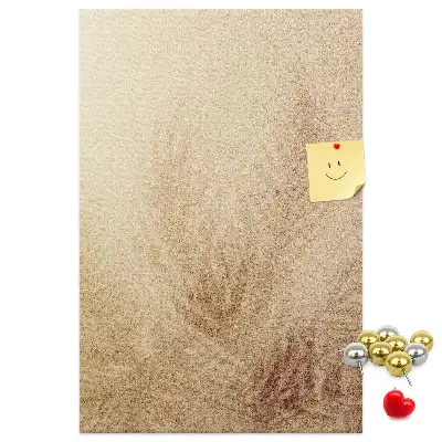 Tableau de liège décoratif Vacances exotiques sous un palmier