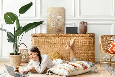 Tableau de liège décoratif Vacances exotiques sous un palmier