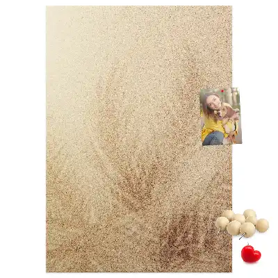 Tableau de liège décoratif Vacances exotiques sous un palmier
