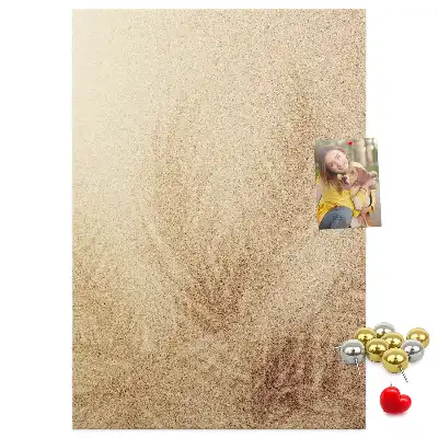 Tableau de liège décoratif Vacances exotiques sous un palmier