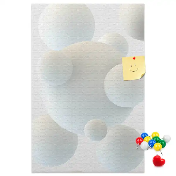 Tableau affichage liège Abstraction de ballon de sport