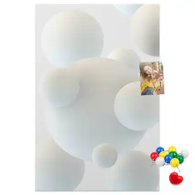 Tableau affichage liège Abstraction de ballon de sport