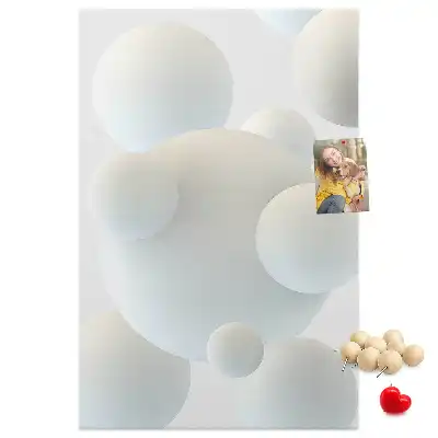 Tableau affichage liège Abstraction de ballon de sport