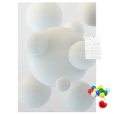 Tableau affichage liège Abstraction de ballon de sport