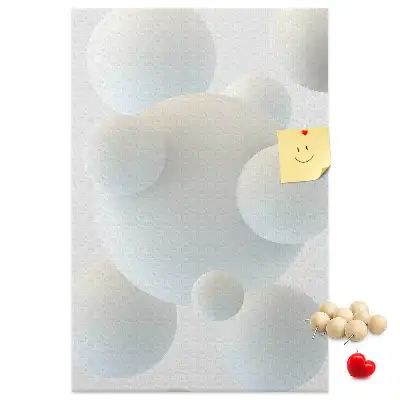 Tableau affichage liège Abstraction de ballon de sport