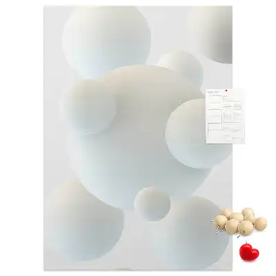 Tableau affichage liège Abstraction de ballon de sport