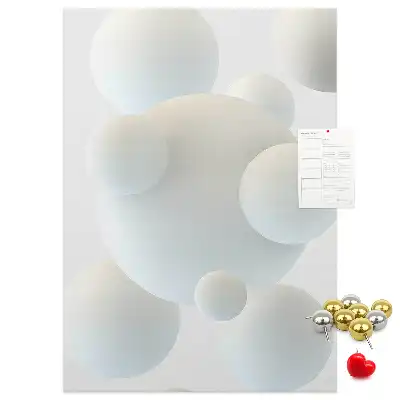 Tableau affichage liège Abstraction de ballon de sport