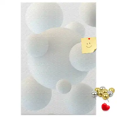 Tableau affichage liège Abstraction de ballon de sport