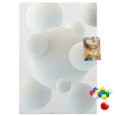 Tableau affichage liège Abstraction de ballon de sport