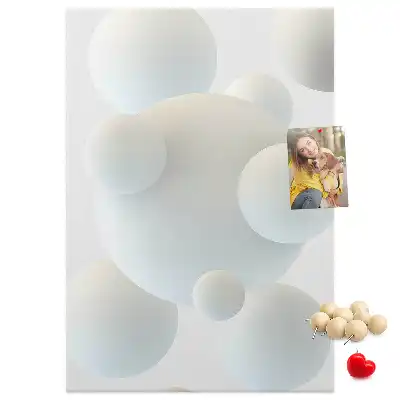 Tableau affichage liège Abstraction de ballon de sport