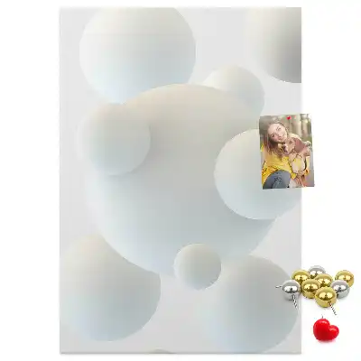 Tableau affichage liège Abstraction de ballon de sport