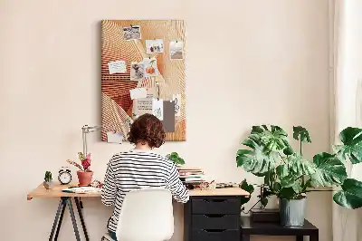 Tableau affichage liège Motif subtil