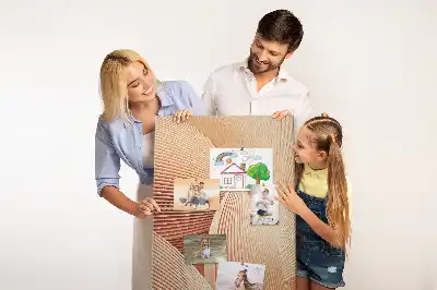 Tableau affichage liège Motif subtil