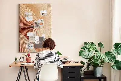 Tableau affichage liège Motif subtil