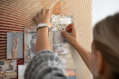 Tableau affichage liège Motif subtil