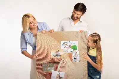 Tableau affichage liège Motif subtil