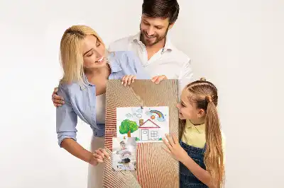 Tableau affichage liège Motif subtil