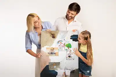 Tableau de liège décoratif Abstraction à l'aquarelle