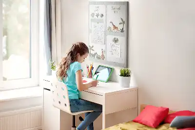 Tableau de liège décoratif Planificateur de liste de tâches