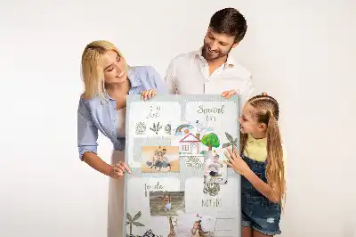 Tableau de liège décoratif Planificateur de liste de tâches