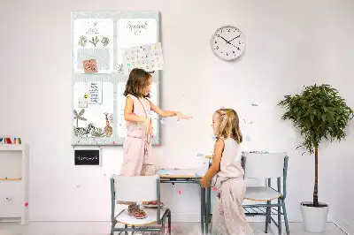 Tableau de liège décoratif Planificateur de liste de tâches