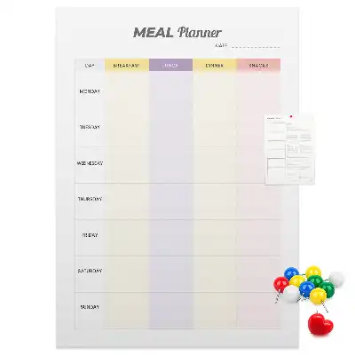 Image tableau en liège Plan de repas