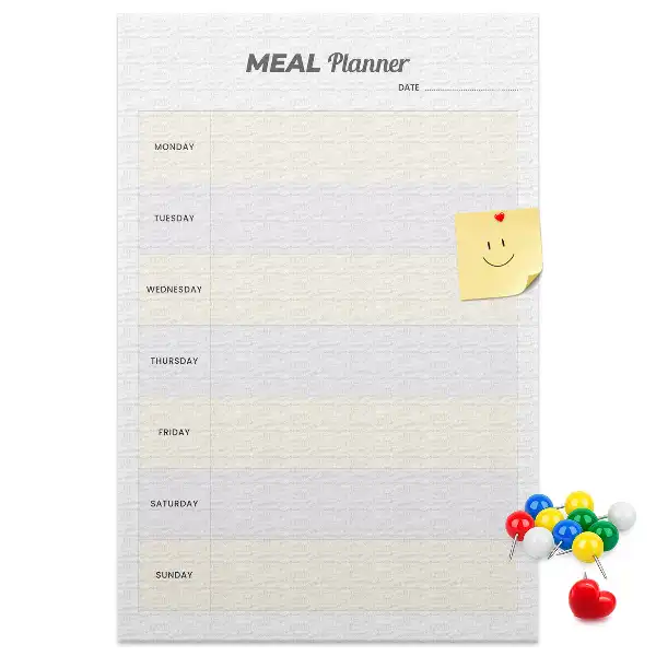 Tableau affichage liège Planification des menus