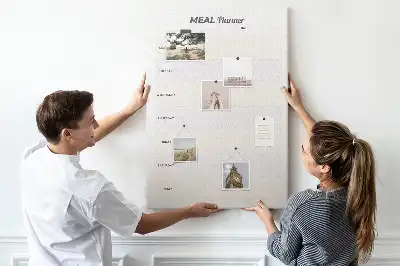 Tableau affichage liège Planification des menus