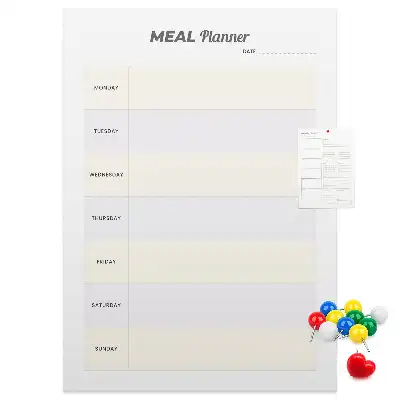 Tableau affichage liège Planification des menus