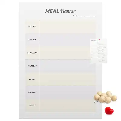 Tableau affichage liège Planification des menus