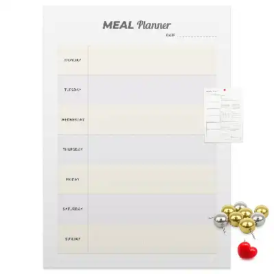 Tableau affichage liège Planification des menus