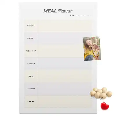 Tableau affichage liège Planification des menus
