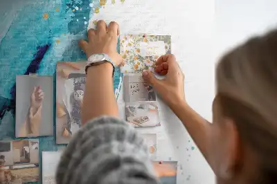 Image tableau en liège L'art de la peinture